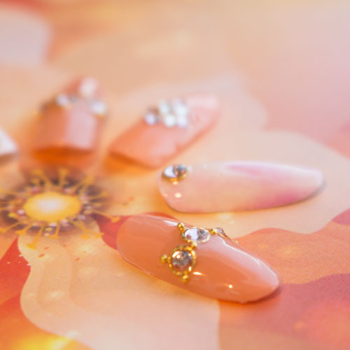 タイダイオレンジベージュ