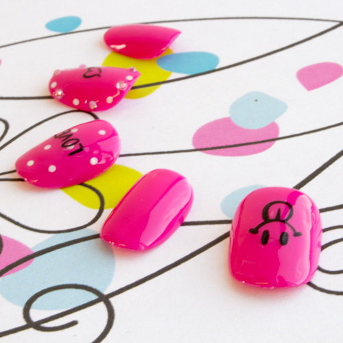 スマイルネイルチップ