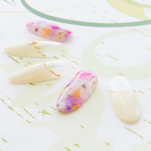 ボタニカルフラワーネイル