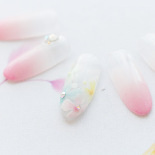 フラワーグラデーション