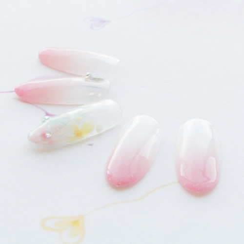 フラワーグラデーション