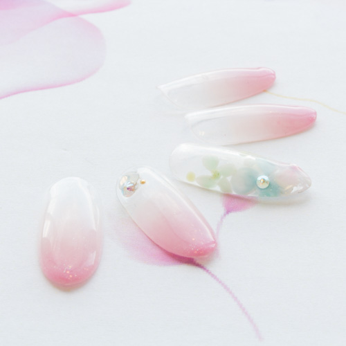 フラワーグラデーション