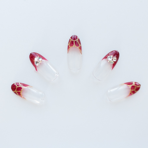 ゴールドラインのボルドーフレンチ