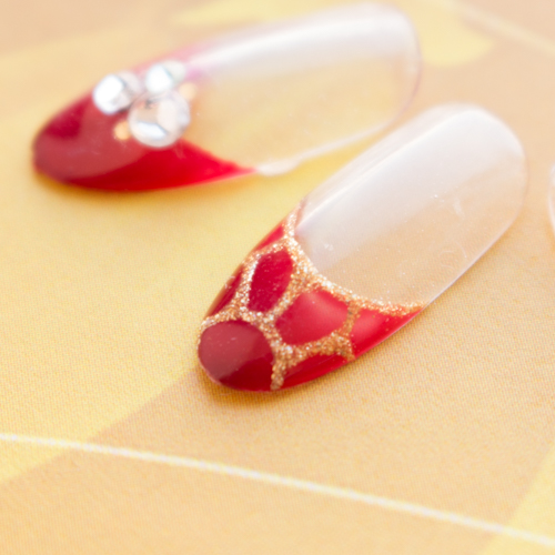 ゴールドラインのボルドーフレンチ